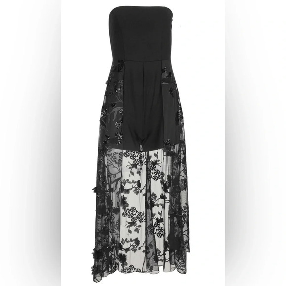 Sequin Applique Overlay Romper - Picture 16 of 16